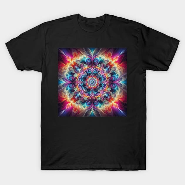 Stylized kaleidoscopic T-Shirt by SARKAR3.0